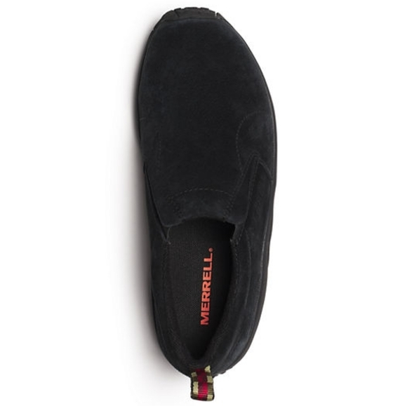 Merrell Black Suede Jungle Moc Mens 10 Wide Width Slip-On Loafers Comfort Shoes‎ main image 14